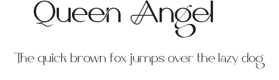 Queen Angel by NihStudio β Sans Serif Font