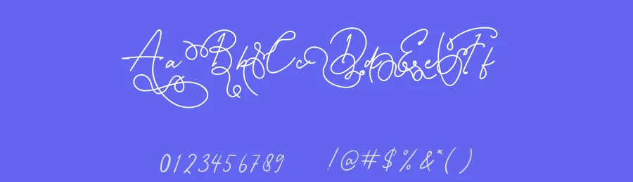Queen Diana by Erik Studio — Script Handwritten Font — thumbnail 3