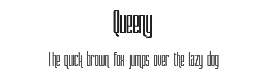 Queeny by ijem — Decorative Font