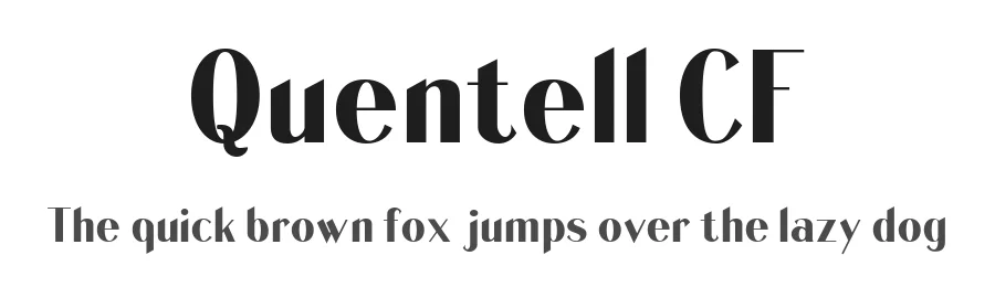 Quentell CF by Chuck's Fonts — Decorative Font