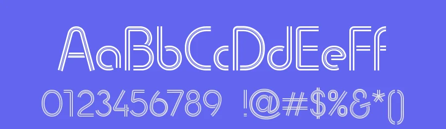 Quesat Striped by Studio Typo — Sans Serif Font — thumbnail 3