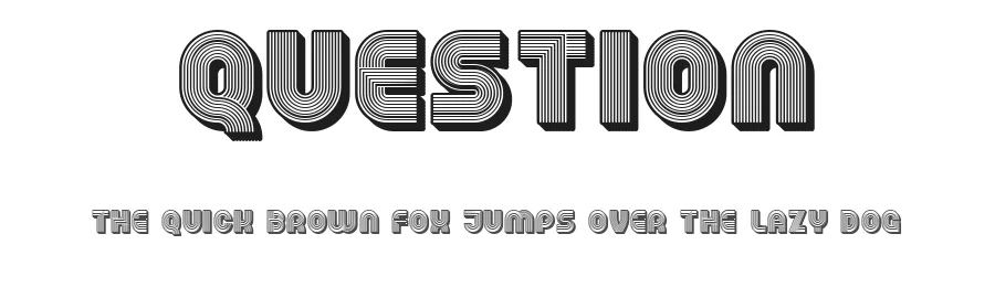 Question by Vladimir Nikolic — Decorative Font