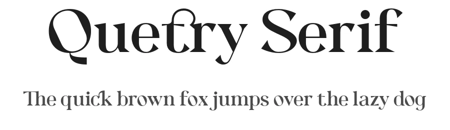 Quetry Serif
