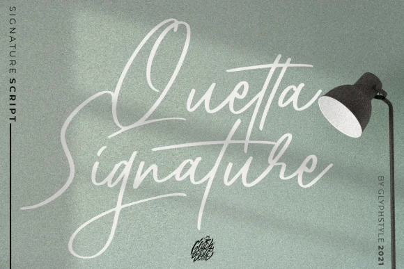Quetta Signature Font by glyphstyle — Script Handwritten Font