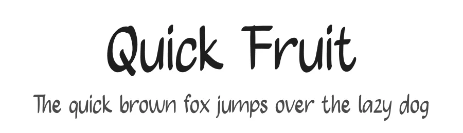 Quick Fruit