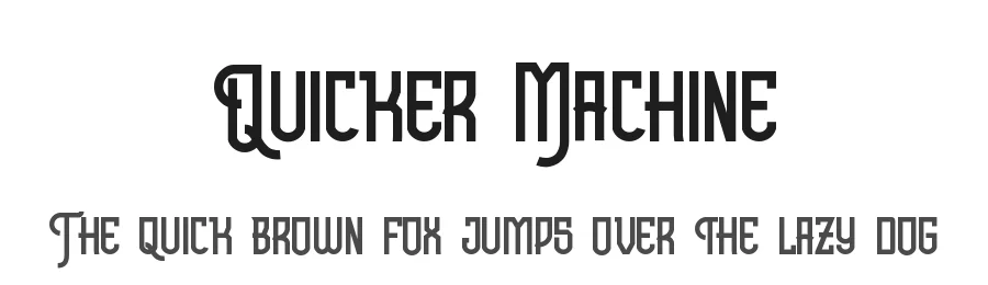 Quicker Machine