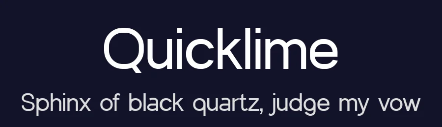 Quicklime by UI Creative — Sans Serif Font — thumbnail 2