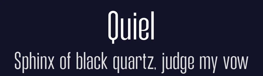 Quiel by Ardyana Types — Sans Serif Font — thumbnail 2