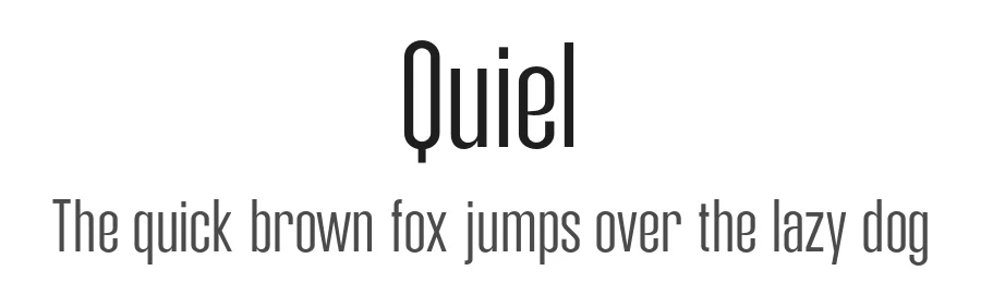 Quiel by Ardyana Types — Sans Serif Font