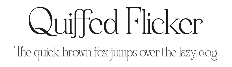 Quiffed Flicker