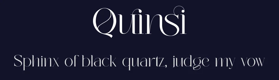 Quinsi by Penatic Studio — Serif Font — thumbnail 2