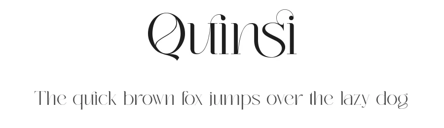 Quinsi by Penatic Studio — Serif Font