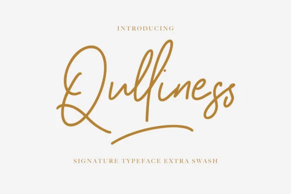 Qulliness Font by Maulana Creative — Script Handwritten Font