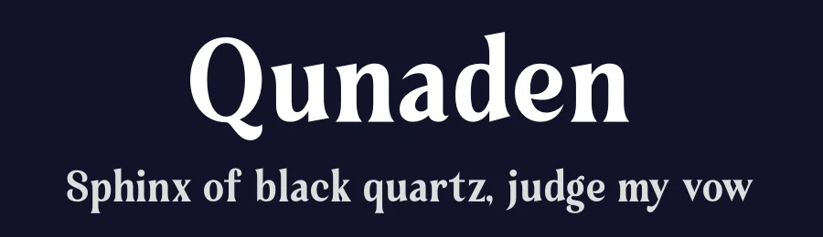 Qunaden by Storytype Studio — Serif Font — thumbnail 2