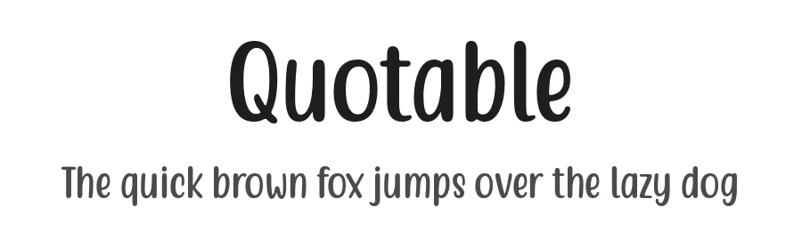 Quotable