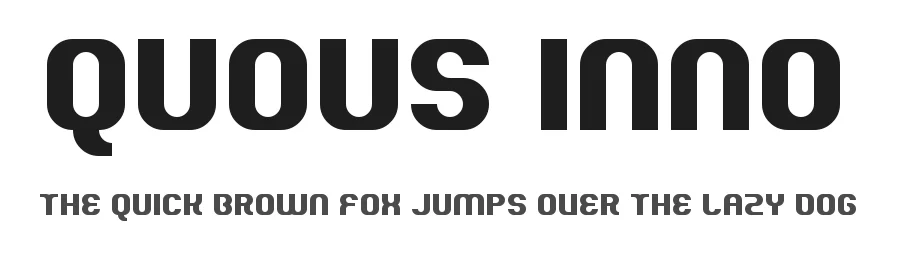 Quous Inno by Chequered Ink โ Sans Serif Font