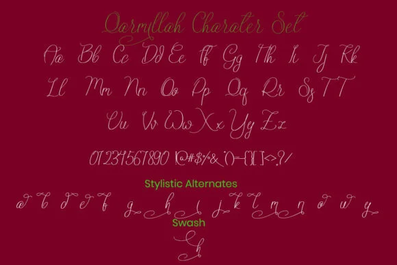 Qurasha Font by khafalab — Script Handwritten Font — thumbnail 5