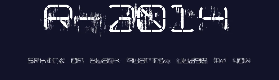 R-2014 by Måns Grebäck — Display Font — thumbnail 2