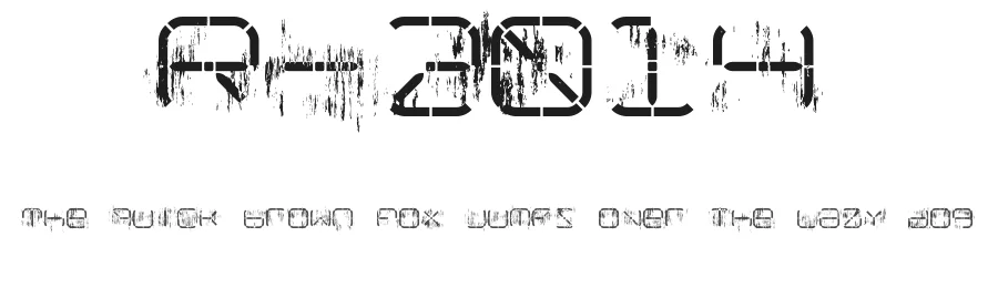 R-2014 by MΓ₯ns GrebΓ€ck β Display Font