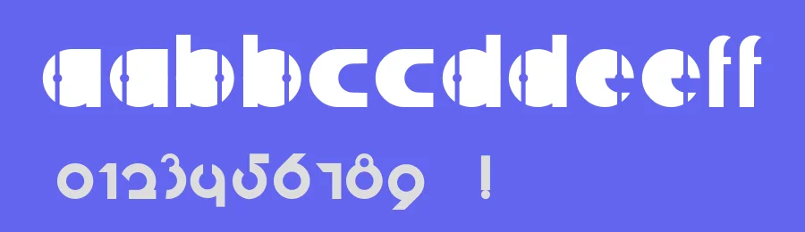 R Judas Sans by Projeto Tipo da Fonte — Decorative Font — thumbnail 3