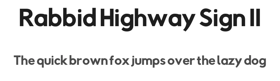Rabbid Highway Sign II
