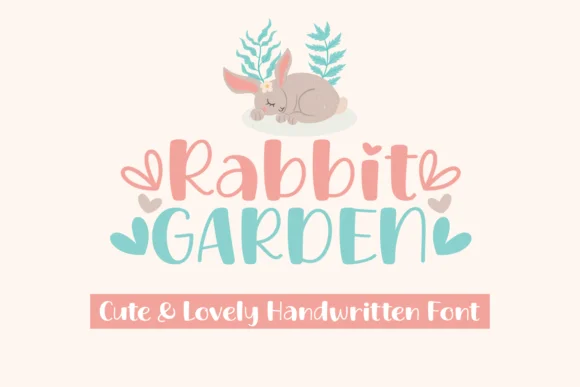 Rabbit Garden Font by Jasm (7NTypes) — Script Handwritten Font