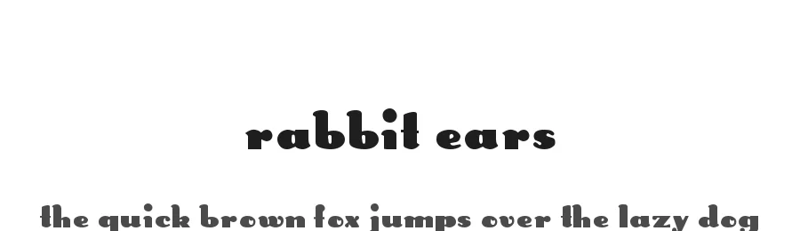 Rabbit Ears