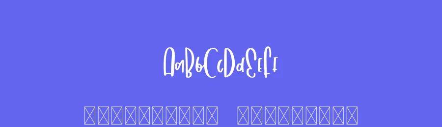 Rabbit Habit by Go Letter — Script Handwritten Font — thumbnail 3