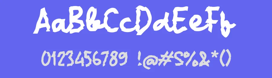 Rabujan by wepfont.com — Script Handwritten Font — thumbnail 3
