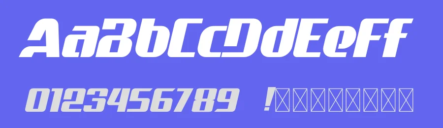 Raceline by Mocha Frappuccino — Display Font — thumbnail 3