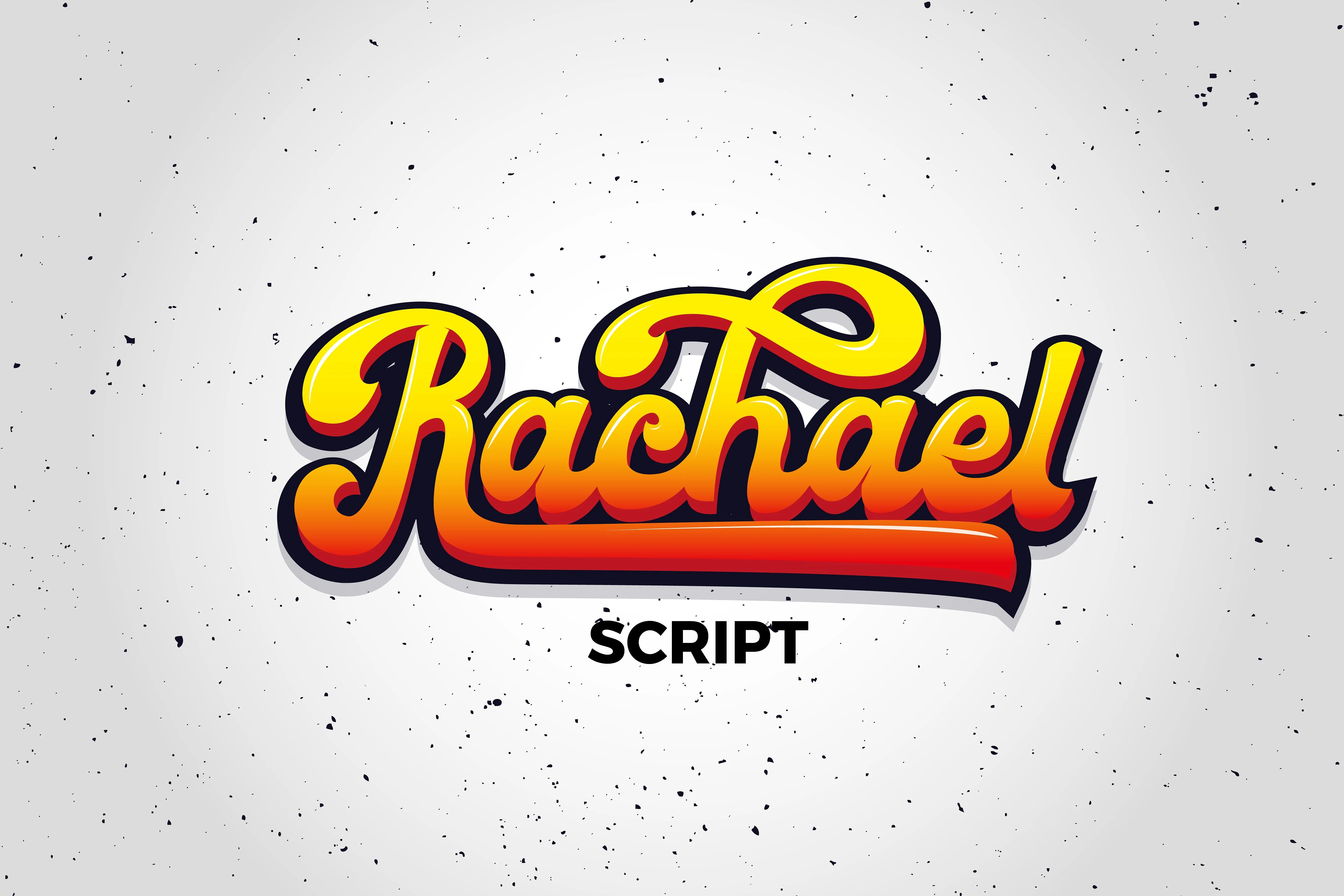 Rachael Font by Debut Studio — Script Handwritten Font