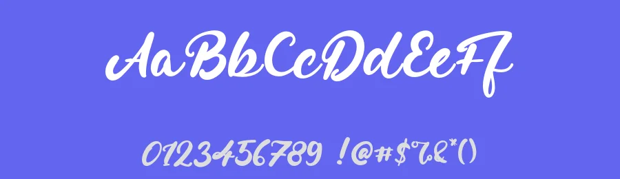 Rachelle Stern by Kong Font — Script Handwritten Font — thumbnail 3
