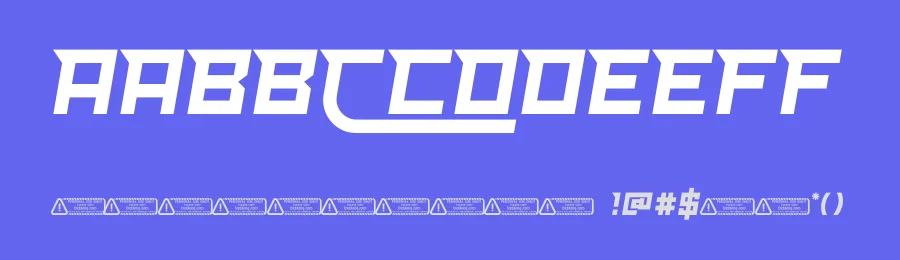 Racing Car by Kong Font — Display Font — thumbnail 3