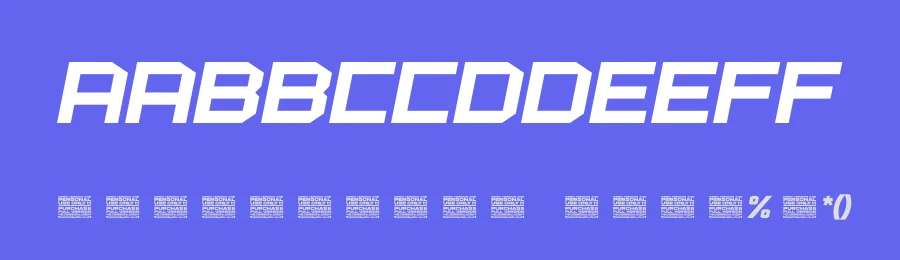 Racing Engine Brake by Multype Studio — Display Font — thumbnail 3