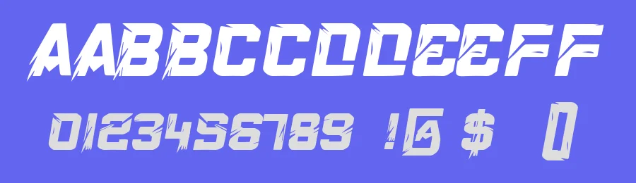 Racing Games by Octotype  | Thomas Boucherie — Display Font — thumbnail 3