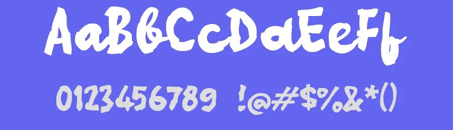 Radia Brush by wepfont.com — Script Handwritten Font — thumbnail 3