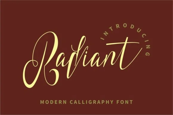 Radiant Font by GFRcreative — Script Handwritten Font