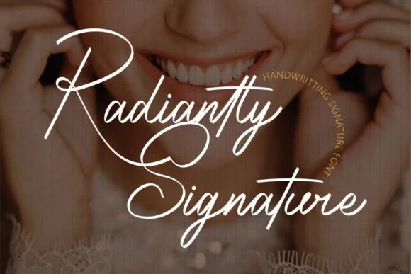 Radiantly Signature Font by putracetol — Script Handwritten Font