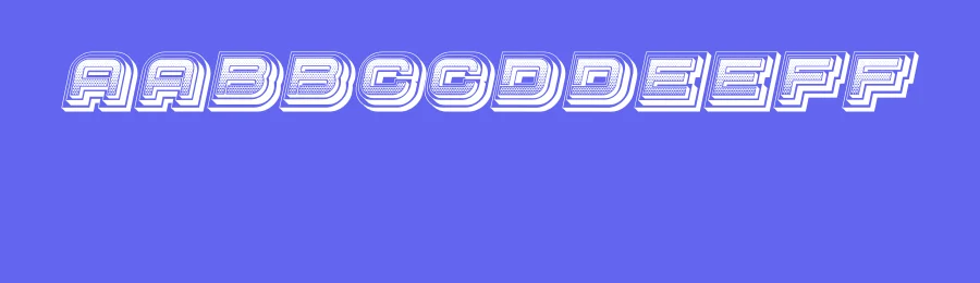 Radiation by Vladimir Nikolic — Display Font — thumbnail 3