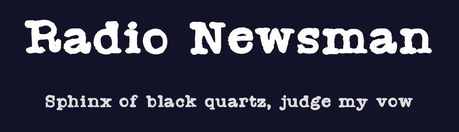 Radio Newsman by Shara Weber — Decorative Font — thumbnail 2
