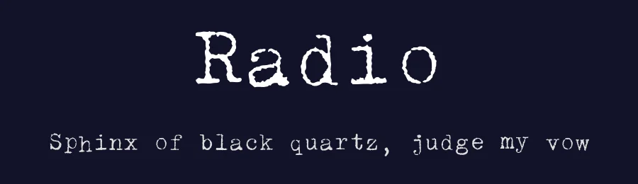 Radio by Aleksandar Stevanov — Decorative Font — thumbnail 2