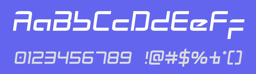 Radio Space by Iconian Fonts — Display Font — thumbnail 3