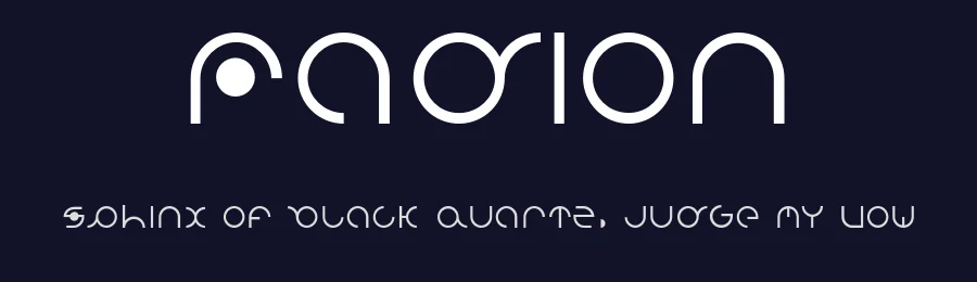 Radion by Marc Beekhuis — Display Font — thumbnail 2