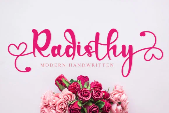 Radisthy Font by Arkrist Letter Studio — Script Handwritten Font