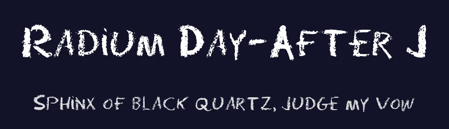 Radium Day-After J by Julius B. Thyssen — Script Handwritten Font — thumbnail 2