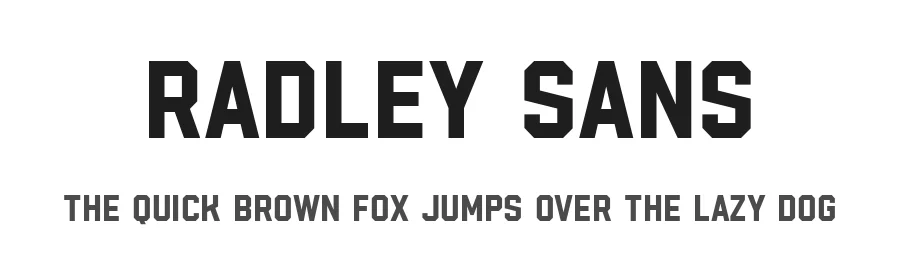 Radley Sans