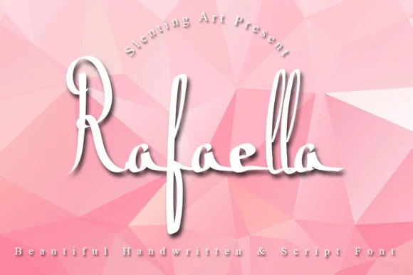 Rafaella Font by Slenting Art — Script Handwritten Font