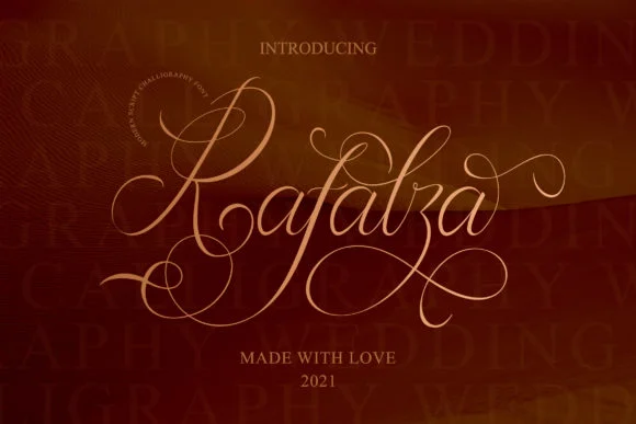 Rafalza Font by Shakatype — Script Handwritten Font