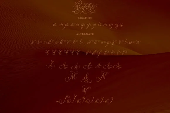 Rafalza Font by Shakatype — Script Handwritten Font — thumbnail 2
