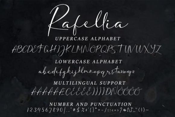 Rafellia Font by tinyhandletter — Script Handwritten Font — thumbnail 9